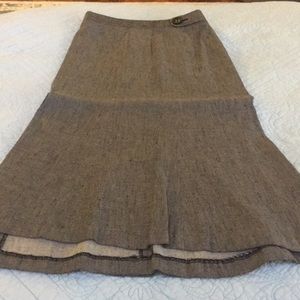 Grey dress skirt